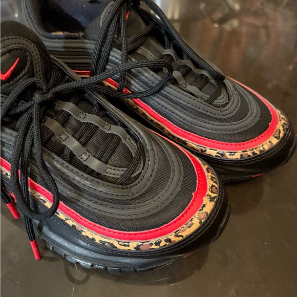 Nike Air Max 97 Leopard Pack Sneakers Women’s Size 7 - Picture 4 of 8